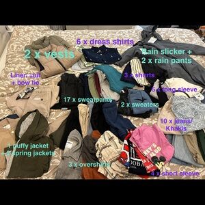 Boys Clothing Lot : 61 items 4-5T